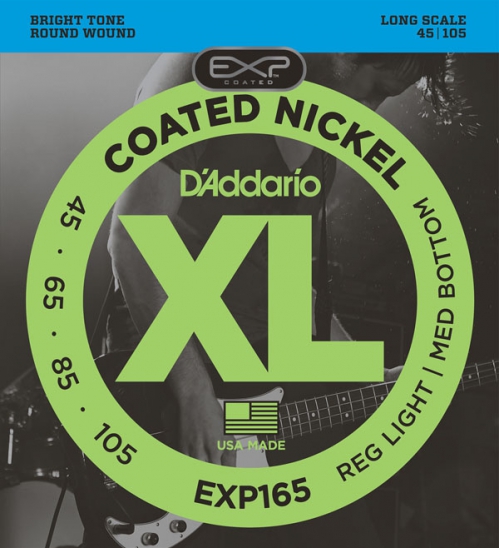 D′Addario EXP 165 bass guitar strings 45-105