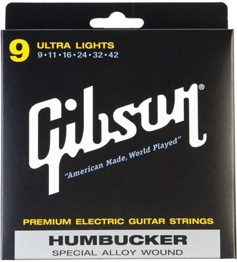 Gibson Special Alloy Humbucker Electric Guitar Strings 9-42