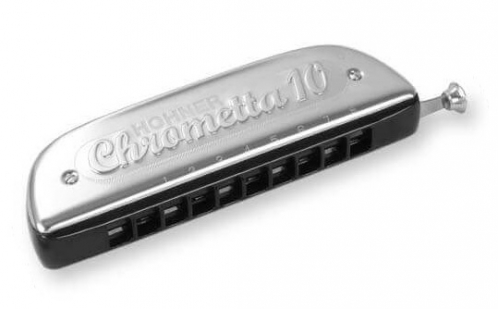 Hohner 253/40-C Chromatic Chrometta 10 Harmonica