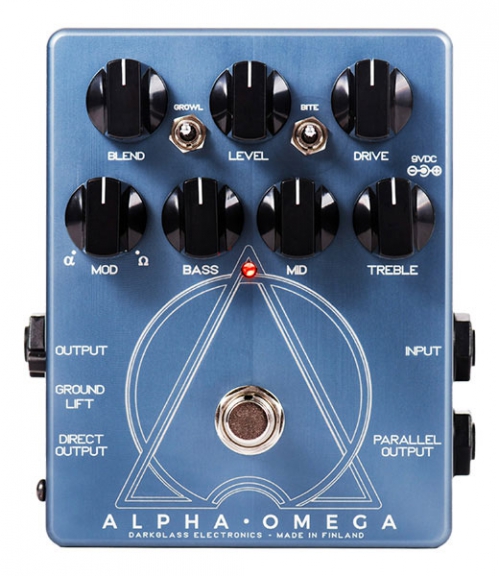 Darkglass Electronic Microtubes Alpha Omega bass guitar effect