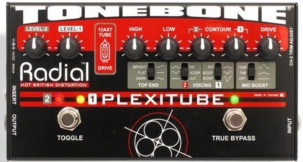 Radial Plexitube Tonebone guitar multi-effects processor