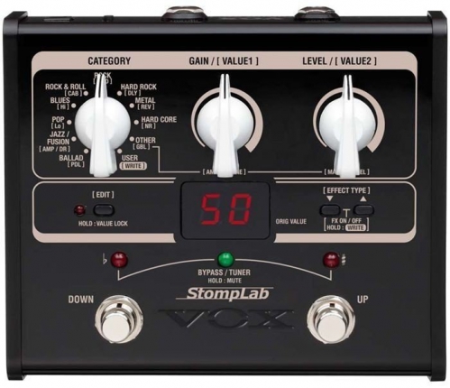 Vox Stomplab IG guitar multi-effects processor