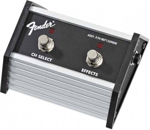 Fender 2-Button Footswitch Channel Select / Effects On/Off With 1/4″ Jack