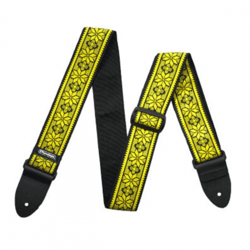 Dunlop Jacquard Strap - Fillmore Yellow