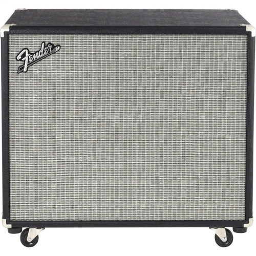 Fender Bassman 115 Neo, Black/Silver guitar cabinet
