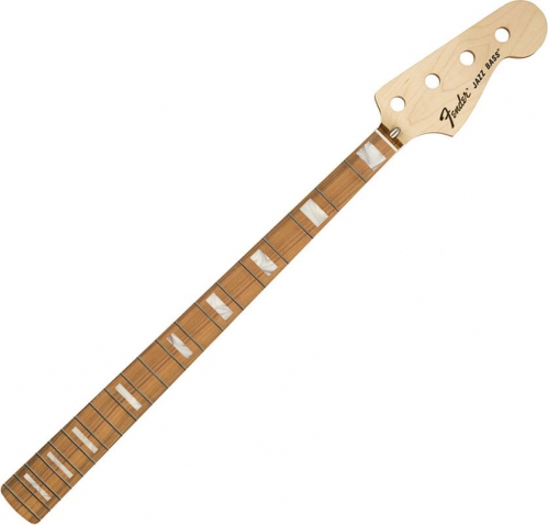 Fender Classic Series 70′s Jazz Bass Neck, 20 Medium Jumbo Frets, Block Inlay, Pau Ferro electric guitar