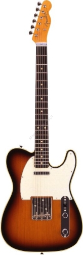 Fender Reissue 62 Custom Telecaster Rosewood Fingerboard, 3-Color Sunburst electric guitar