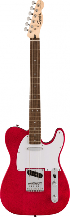 Fender Squier FSR Bullet Telecaster LRL Red Sparkle electric guitar