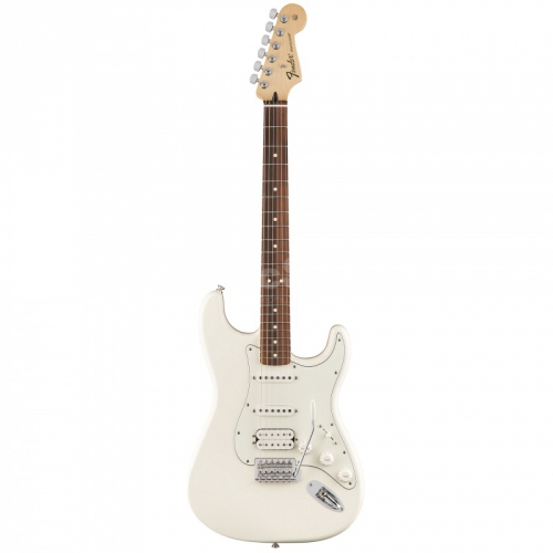 Fender Standard Stratocaster HSS, Pau Ferro Fingerboard, Arctic White electric guitar