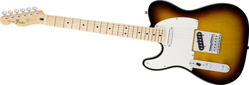 Fender Standard Telecaster Left-Handed, Maple Fingerboard, Brown Sunburst electric guitar