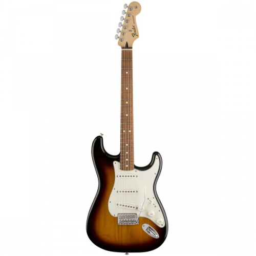 Fender Standard Stratocaster Pau Ferro Fingerboard, Brown Sunburst electric guitar