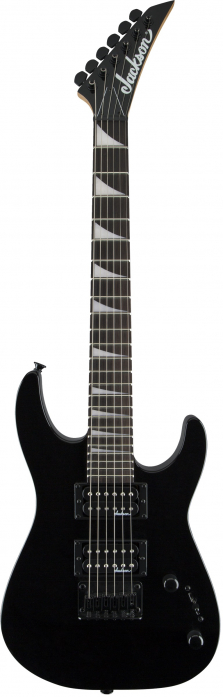 Jackson JS Series Dinky Minion JS1X Amaranth Fingerboard Black electric guitar