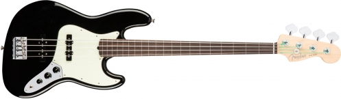 Fender American Pro Jazz Bass Fretless, Rosewood Fingerboard, Black bass guitar