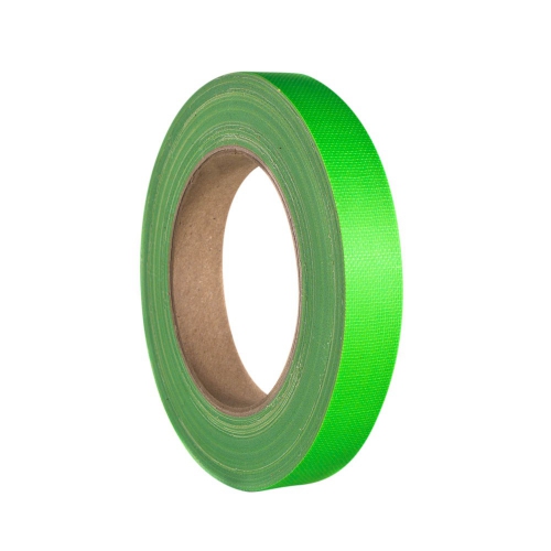 Adam Hall Accessories 58064 NGRN Gaffer Tapes 19mm x 25m, Neon Green