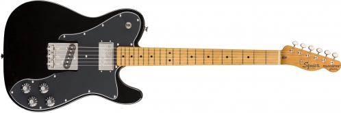Fender Classic Vibe 70s Telecaster Custom Maple Fingerboard Black  electric guitar