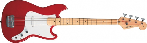Fender Bronco Bass, Maple Fingerboard, Maple Fingerboard, Torino Red bass guitar