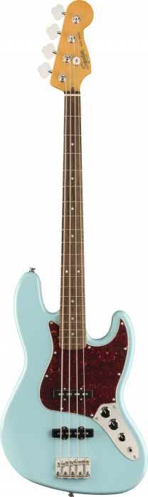 Fender Classic Vibe 60s Jazz Bass Laurel Fingerboard Daphne Blue bass guitar
