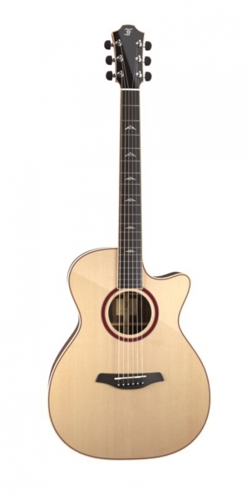 Furch Orange OMC-SR LR Baggs SPA electric acoustic guitar