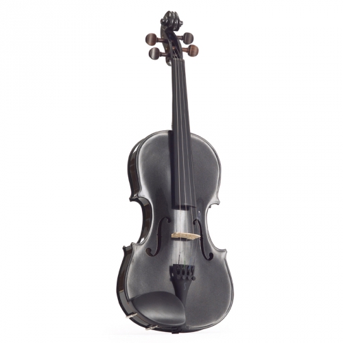 Stentor 1401ABK Harlequin 4/4 violin, black