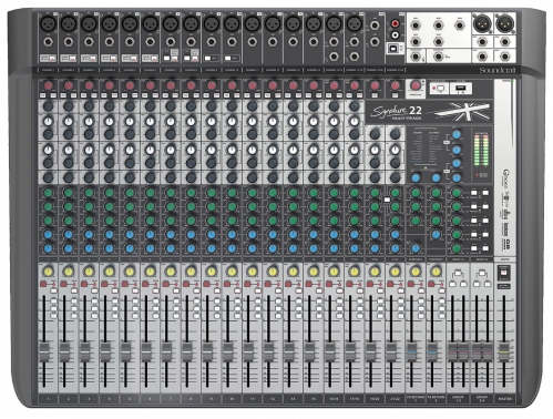 Soundcraft Signature Multitrack 22 MTK USB audio mixer