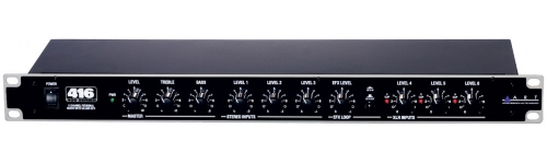 Art 416 - 6 Channel Rackmount Microphone and Stereo Line Mixer