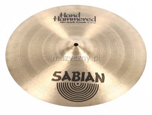 Sabian 16″ HH Dark Crash 11668 cymbal