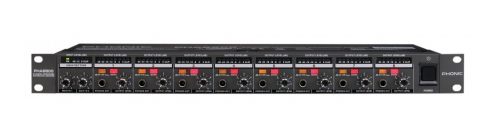 Phonic PHA 8800 8-channel headphone amplifier