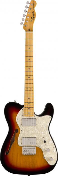 Fender Squier Classic Vibe 70s Telecaster Thinline Maple Fingerboard Natural  electric guitar