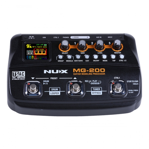 NUX MG 200 guitar multi-effects processor