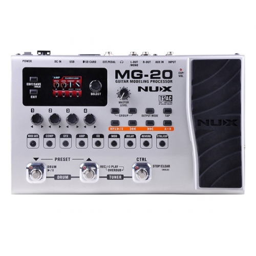 NUX MG 20 guitar multi-effects processor
