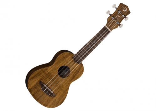 Luna Uke ACS Flamed Acacia soprano ukulele with gigbag