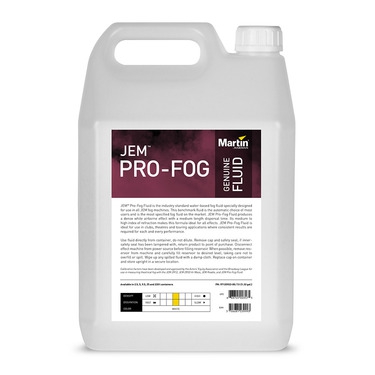 Rush Jem Pro-Fog Fluid, High Density fog fluid