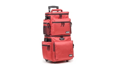 UDG Sling Bag Trolley Deluxe Set Red Red inside