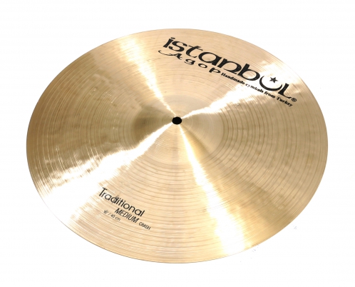 Istanbul Traditional  Medium Crash 16″ cymbal