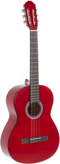 GEWA PS510153 VGS Basic 4/4 concert guitar, transparent red