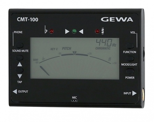 GEWA Tuner/metronom CMT-100