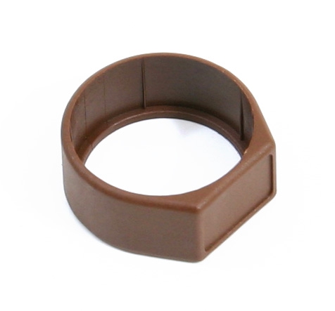 Neutrik XCR 1 coding ring for NC**X* connector (brown)