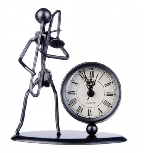 GEWA-980710 statuette with clock