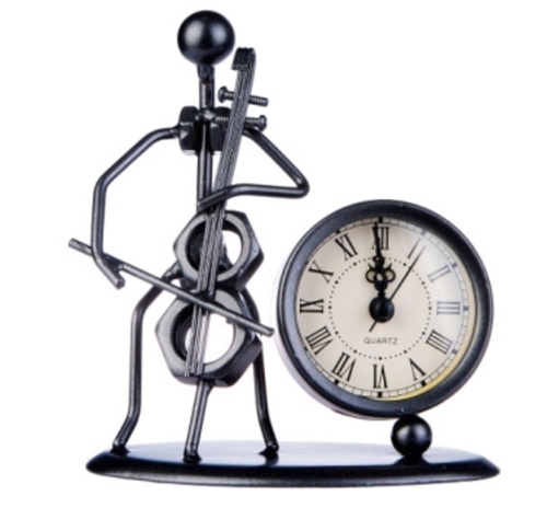 GEWA 980704 sculpture with clock