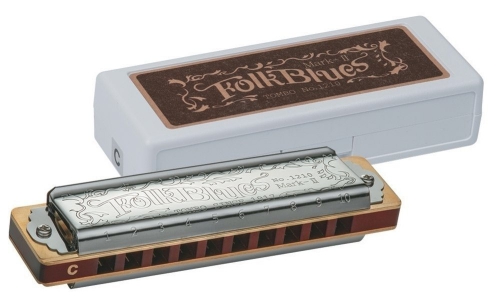 Tombo Folk Blues MKII 1210 C-major harmonica