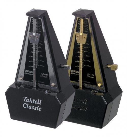 Wittner 829161 Taktell Classic Series metronome, silver