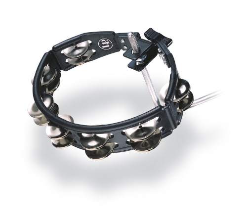 Latin Percussion Cyclops mount tambourine, black