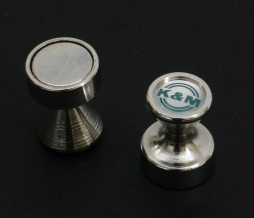 K&M 11580-000-01 magnet (nickel) , pair