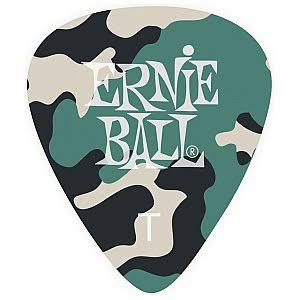 Ernie Ball 9221 Camouflage Cellulose Thin guitar pick