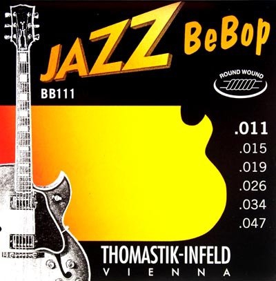 Thomastik BB111 (676807) Jazz BeBop Series Nickel Round Wound electric guitar strings