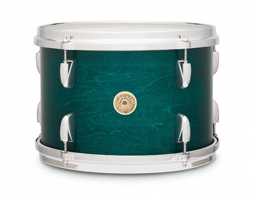 Gretsch Tom Tom Usa Broadkaster Satin Lacquer 13″ X 6,5″ Satin Caribbean Blue
