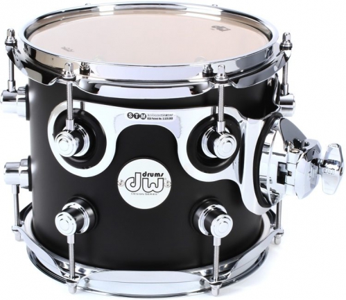 Drum Workshop Tom Tomy Design Black Satin