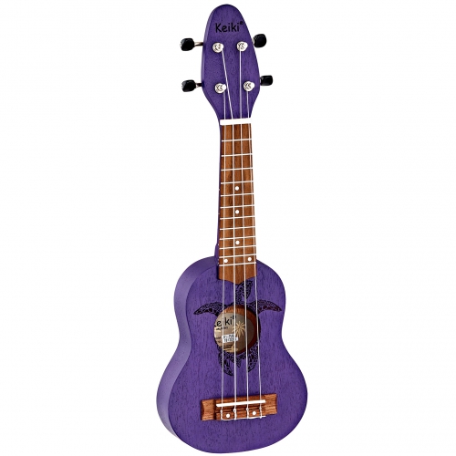 Ortega K1-PUR Keiki soprano ukulele, Purple
