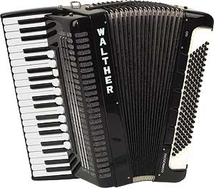 Walter Commodore 120 accordion (120, black)