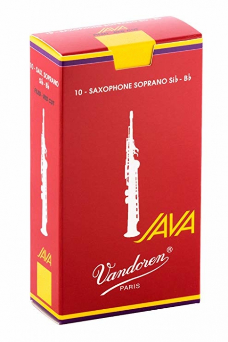 Vandoren sax sopran Java Filed Red 2